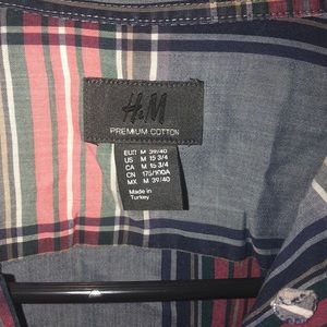 H&M Shirts - Plaid button down H&M Shirts - Plaid button down